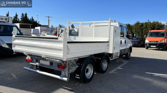 IVECO Daily 35C15D 150cv double cabine benne MAXI CARGO R-7000 + coffre dos cabine
