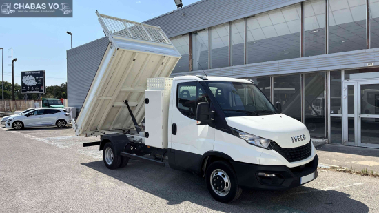 IVECO Daily 35C14 140cv benne coffre + panier