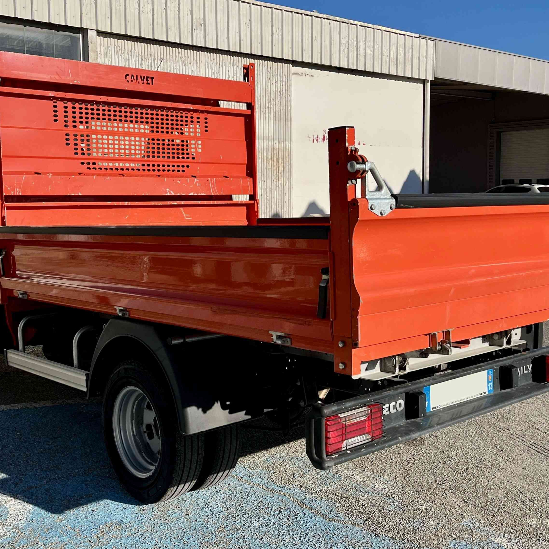 IVECO Daily 35C12 120cv benne aluminium