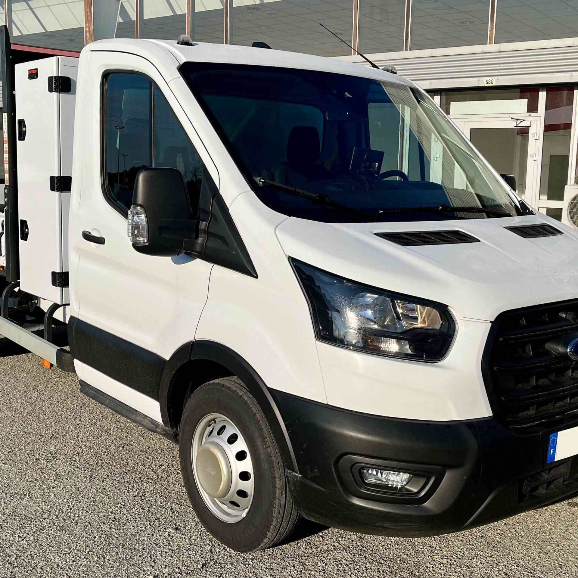 FORD Transit 170 cv benne coffre